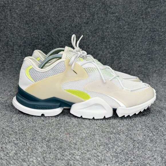 Reebok Run.R 96 Running Shoes Men\'s Size‎ 9.5 Grey Lime Retro Athletic Training main image 11